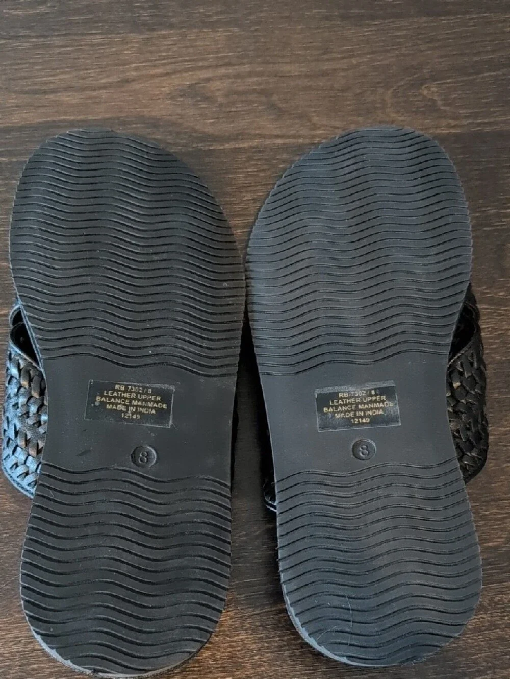 Steve Madden Black Braided Crossband Slide Sandals